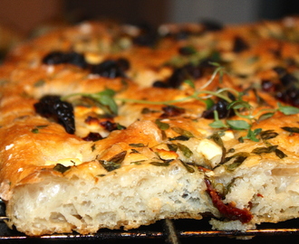 Focaccia brød