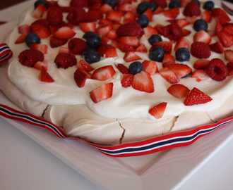 Kake til 17.Mai - Pavlova