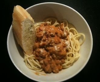 Kjersti's spaghetti med kjøttsaus