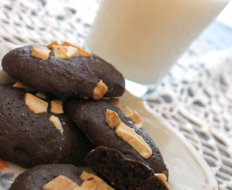 Sjokolade Cookies- med hvitesjokoladebiter