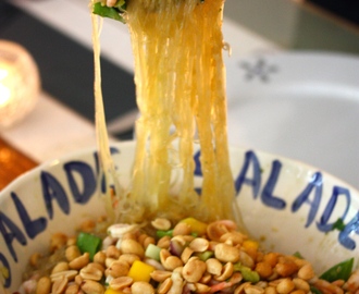 Asian Fusion Glass Noodle & Shrimp Salad – Asian Fusion Glasnudel & Räksallad