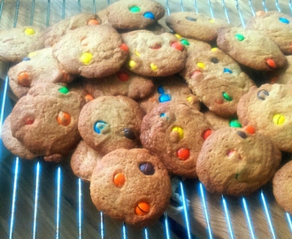 Recept: Chocolate Chip Cookies med M&M