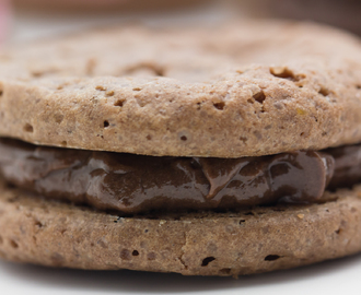 Chocolate Cookies with Chocolate Filling