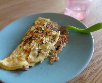 Snabbmatslunch a.k.a omelett med tonfisk!