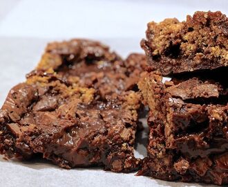 Oatmeal chocolate chunk cookie brownies