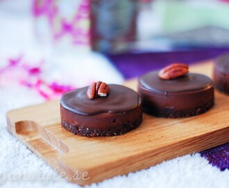 Raw Triple Chocolate Mini cakes