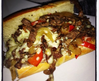 Igår...Favoritdag 4 - Philly cheese steak sandwich 13 propoints