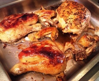 Hel kyckling i Crock-Pot = sloooow cooking!