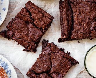 Världens godaste brownie (vegan)