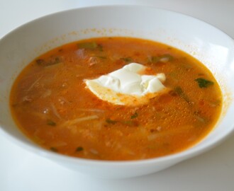 RECEPT: god soppa på färs, purjolök, vitlök och potatis – perfekt till vardags
