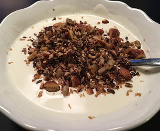 Hemmagjord Müsli - LCHF frukost