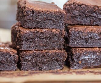 Fudge brownies – Extra choklad!