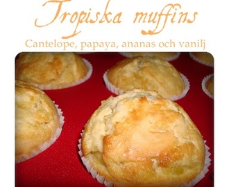 Tropiska muffins