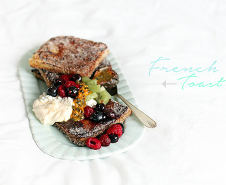 Fattigare riddare m. godsaker (French Toast with goodies)