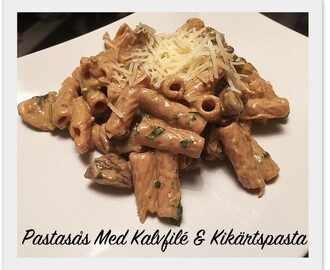 Pastasås Med Kalvfilé & Kikärtspasta