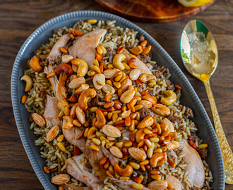 Riz ala djej-Libanesiskt ris med kyckling