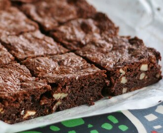 Brownies - det enda recept du behöver