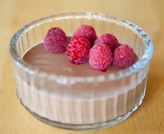 Chokladpannacotta av kokosmjölk (LCHF)