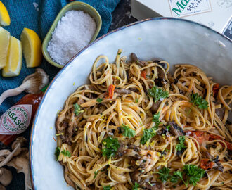 Vegansk Pasta Vongole