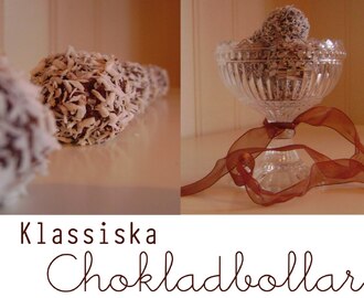 Klassiska Chokladbollar