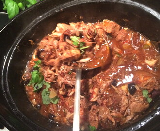 Pulled Chicken à la Medelhavet