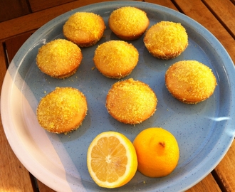 Citronkakor med lemon curd