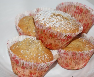 Gräddiga muffins med kanel & kardemumma
