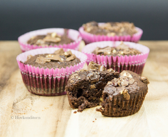 Gingerbread-Chocolate Muffins
