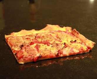 En pizza i all enkelhet.