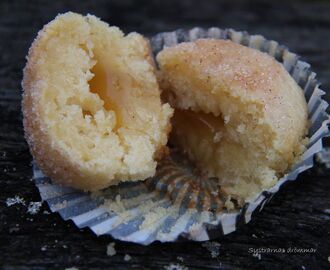Munkmuffins med lemoncurd