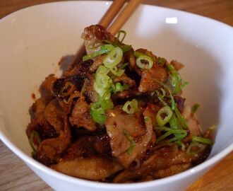 Fläsk med ingefära - Buta shogayaki (豚の生姜焼き)