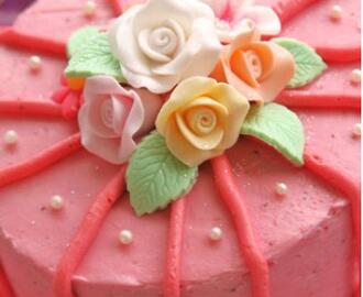 My Pinky Rose Cake!