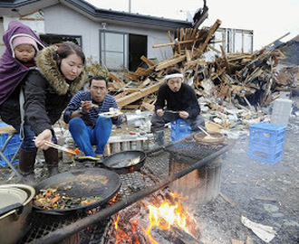 Katastrofen i Japan - "Mat och vatten tryter"