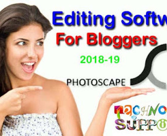 The best photo editing software for blogger 2018-2019