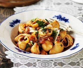 Pasta med salsiccia