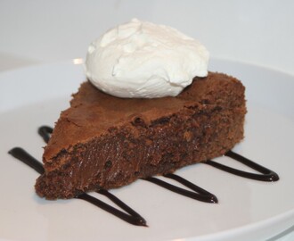 Superkladdig mudcake med massor av choklad!