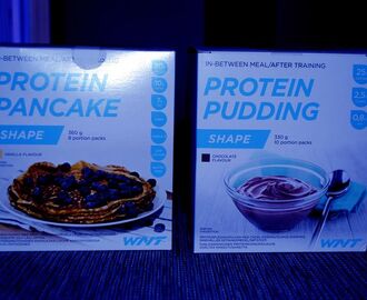 Proteinpudding och proteinpancake