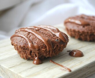 Cacao brownie muffin