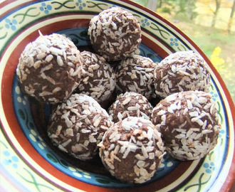 Chokladbollar med kanel och vanilj