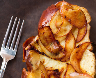 Apple-Gruyère French Toast With Red Onion