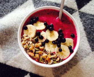Smoothie in a bowl