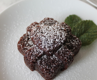 Kladdig chokladmuffins med fyllning