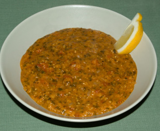 Gudomligt god linssoppa (Pronotis)