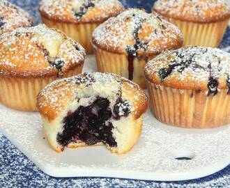 Blåbärsmuffins