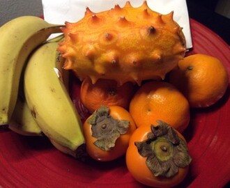 Kiwano och andra frukter