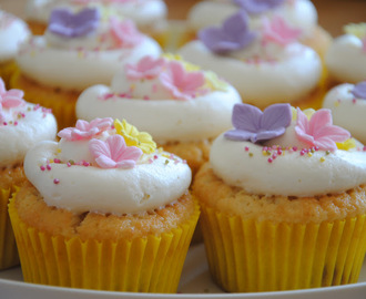Vårliga Cupcakes