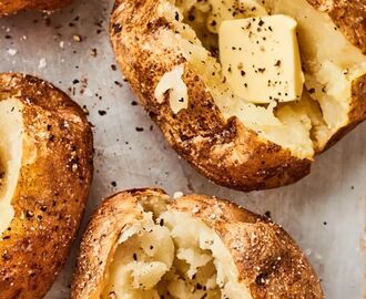 The Secret to Better Baked Potatoes? Cook Them Like the British Do. | Best baked potato, Recipes, Making baked potatoes