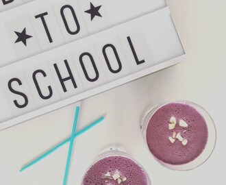 Back to school smoothie