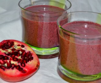 Vitamin smoothie med granatäpple (detox)