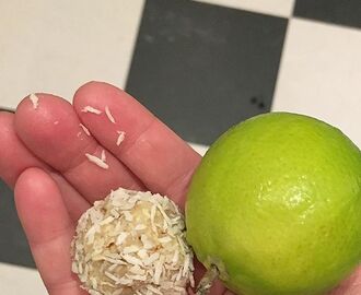 Citron- och limebollar